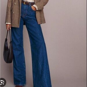Reformation Val 90s Wide Leg Jean NWT